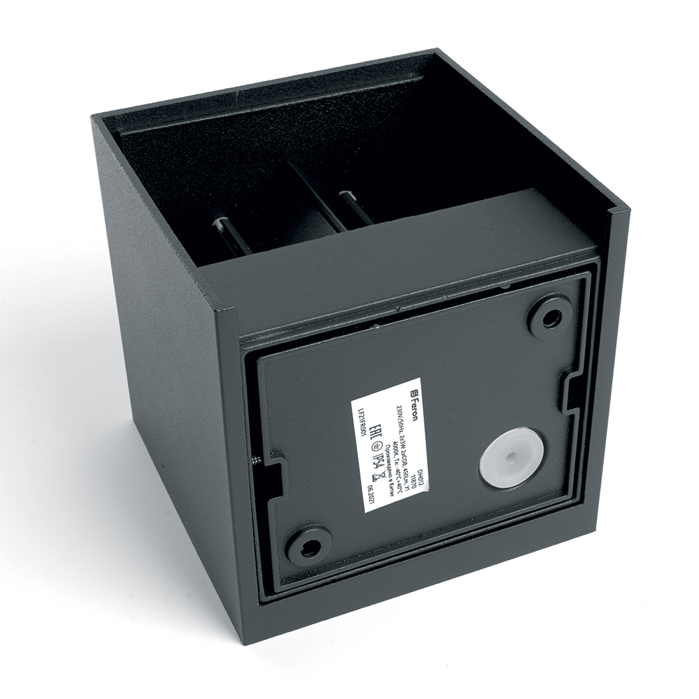 Светильник уличный светодиодный Feron DH012, 2*3W, 450Lm, 3000K, черный Светильник уличный светодиодный Feron DH012, 2*3W, 450Lm, 3000K, черный