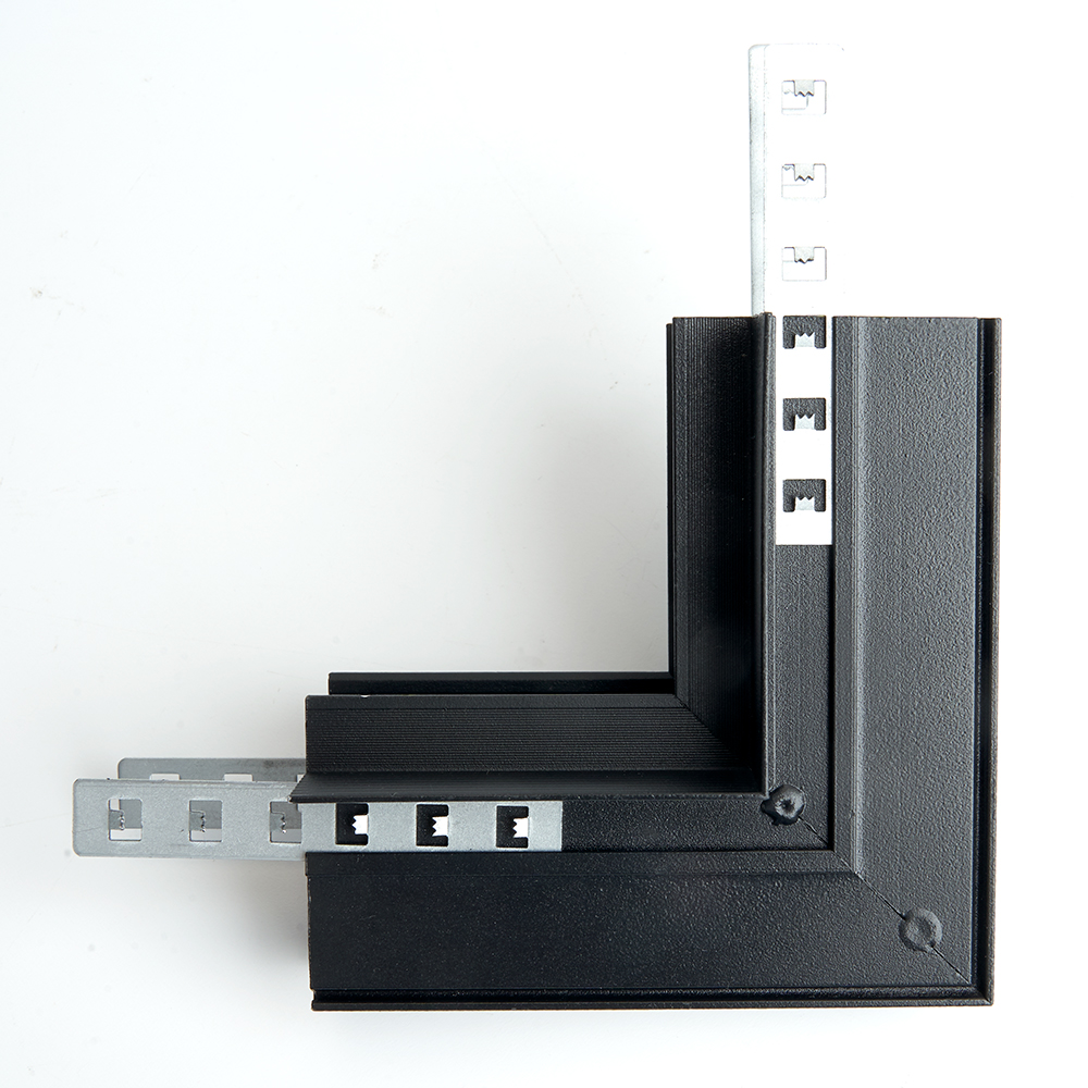 Соединитель внутренний для низковольтного встаиваемого шинопровода, черный, LD2005 Соединитель внутренний для низковольтного встаиваемого шинопровода, черный, LD2005