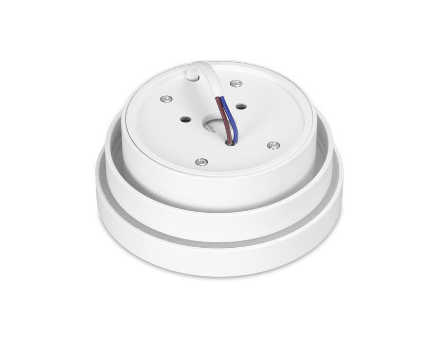 Накладной точечный светильник Ambrella TN601 WH/S белый/песок GX53 D110*53