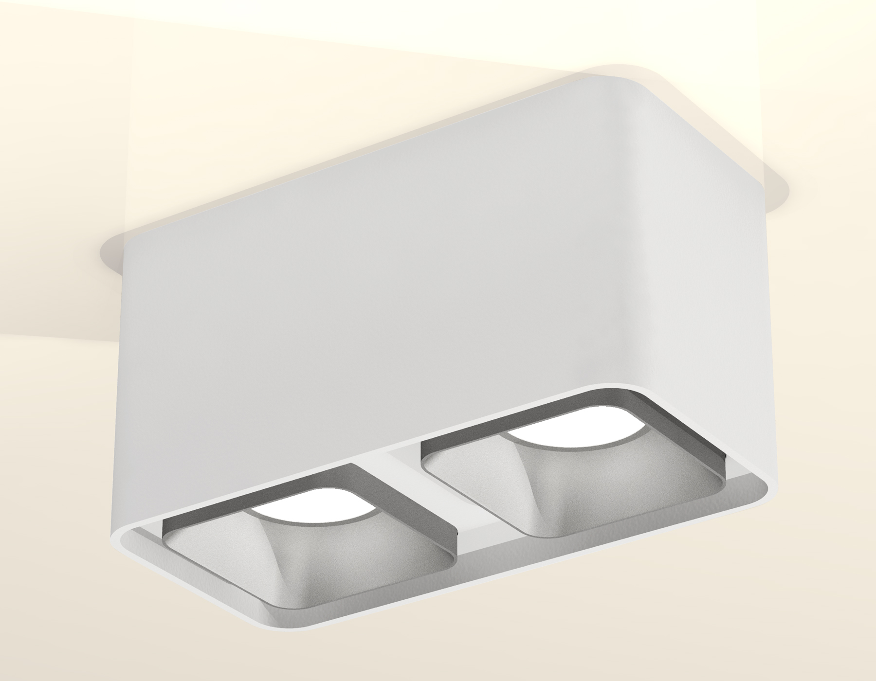 Накладной светильник XS7850003 SWH/SSL белый песок/серебро песок MR16 GU5.3 (C7850, N7703)