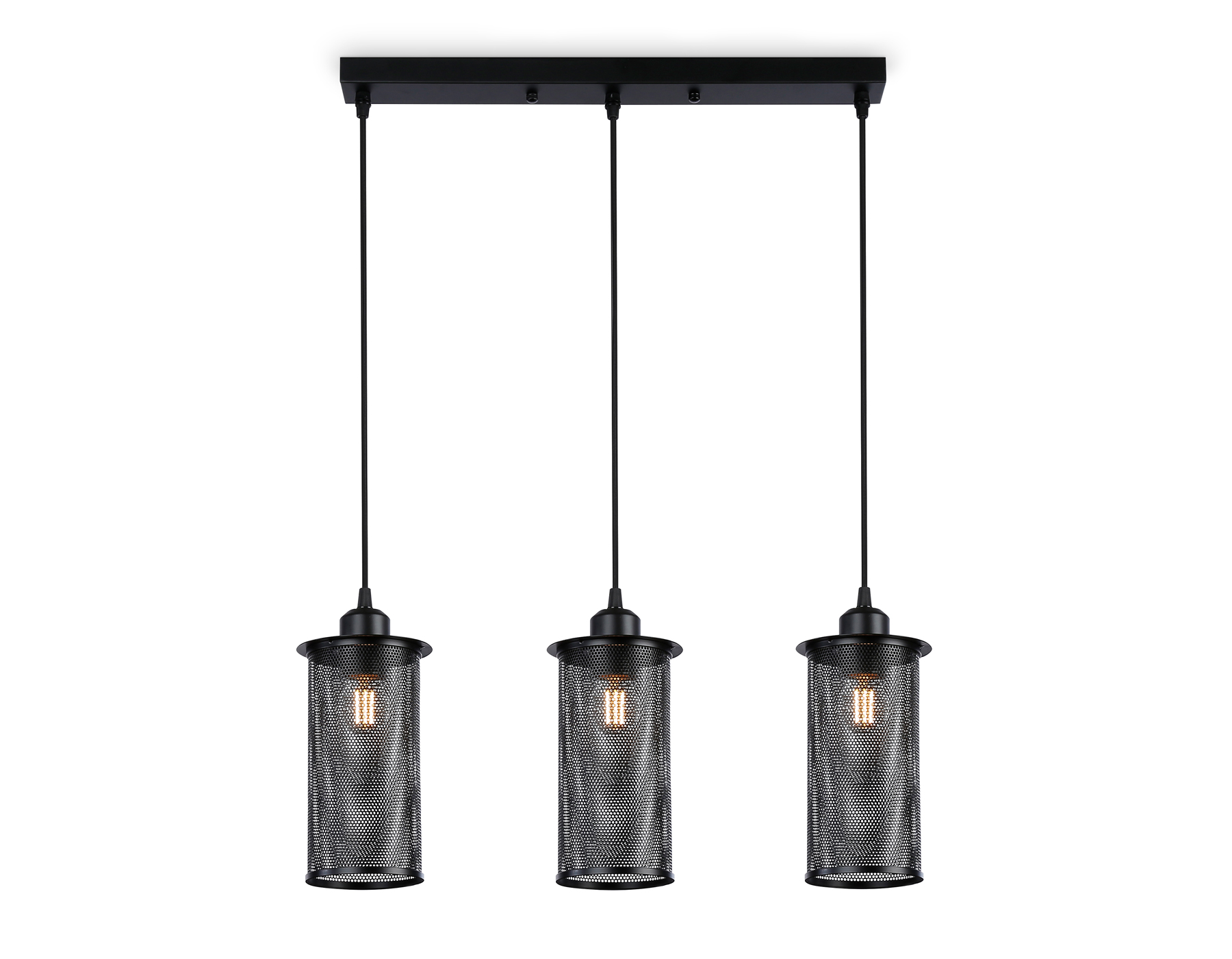 Подвесной светильник TR8164/3 BK черный E27*3 max 40W 580*102*1060 Подвесной светильник TR8164/3 BK черный E27*3 max 40W 580*102*1060