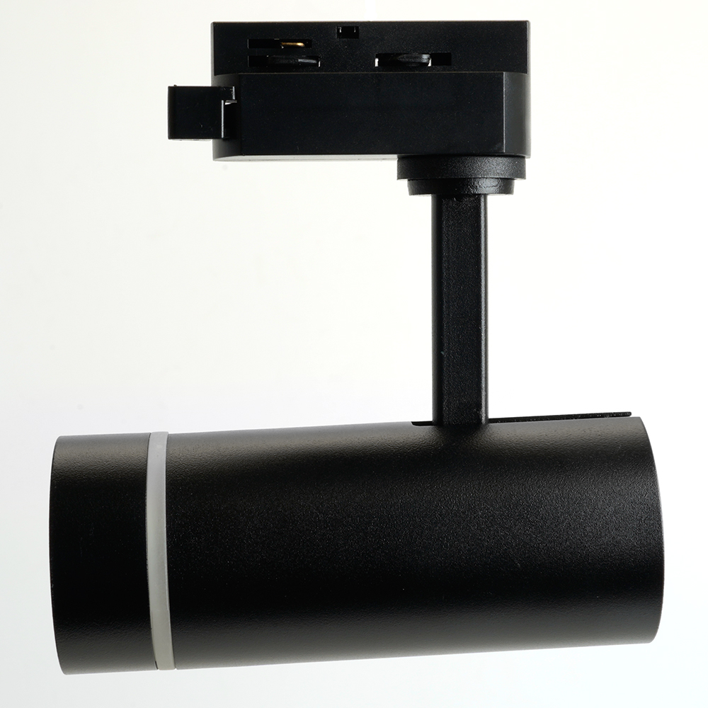 Светодиодный светильник Feron AL106 трековый однофазный на шинопровод 12W 2700K 80 градусов черный Светодиодный светильник Feron AL106 трековый однофазный на шинопровод 12W 2700K 80 градусов черный