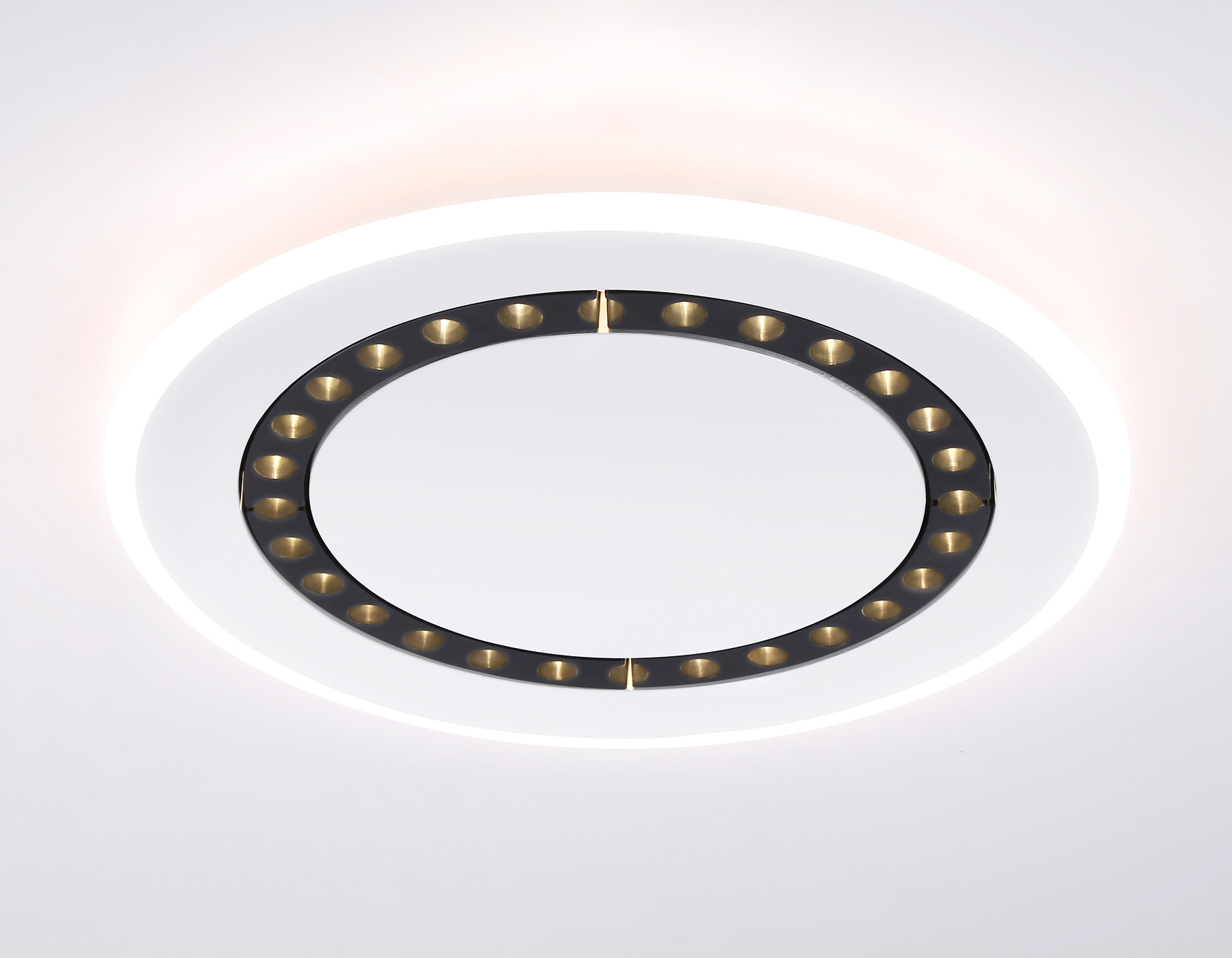 Потолочный светильник Ambrella FL51402 WH белый 3000K/4200K/6400K 56W D485*40 (ПДУ ИК)