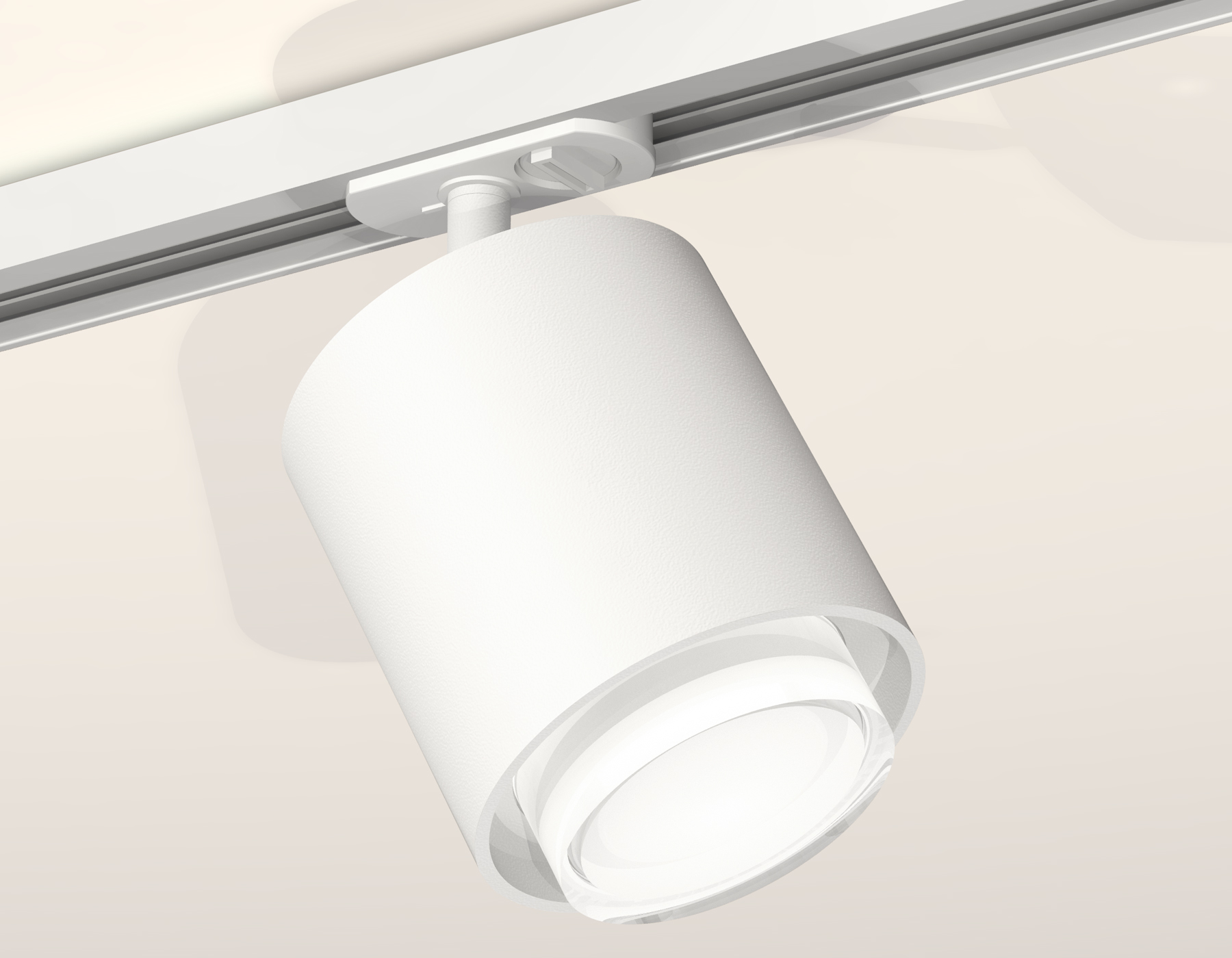 Трековый светильник XT7722002 SWH/CL белый песок/прозрачный MR16 GU5.3 (A2536, C7722, N7160)