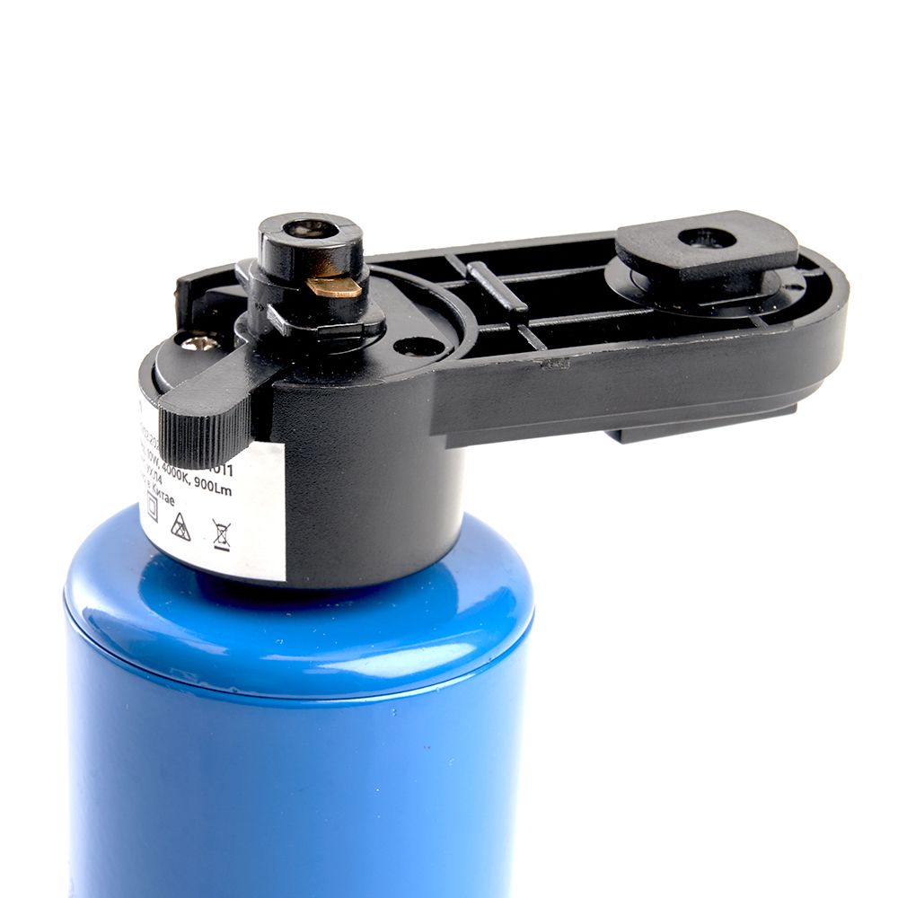 Светодиодный светильник Feron AL114 трековый однофазный на шинопровод 10W 4000K 35 градусов голубой