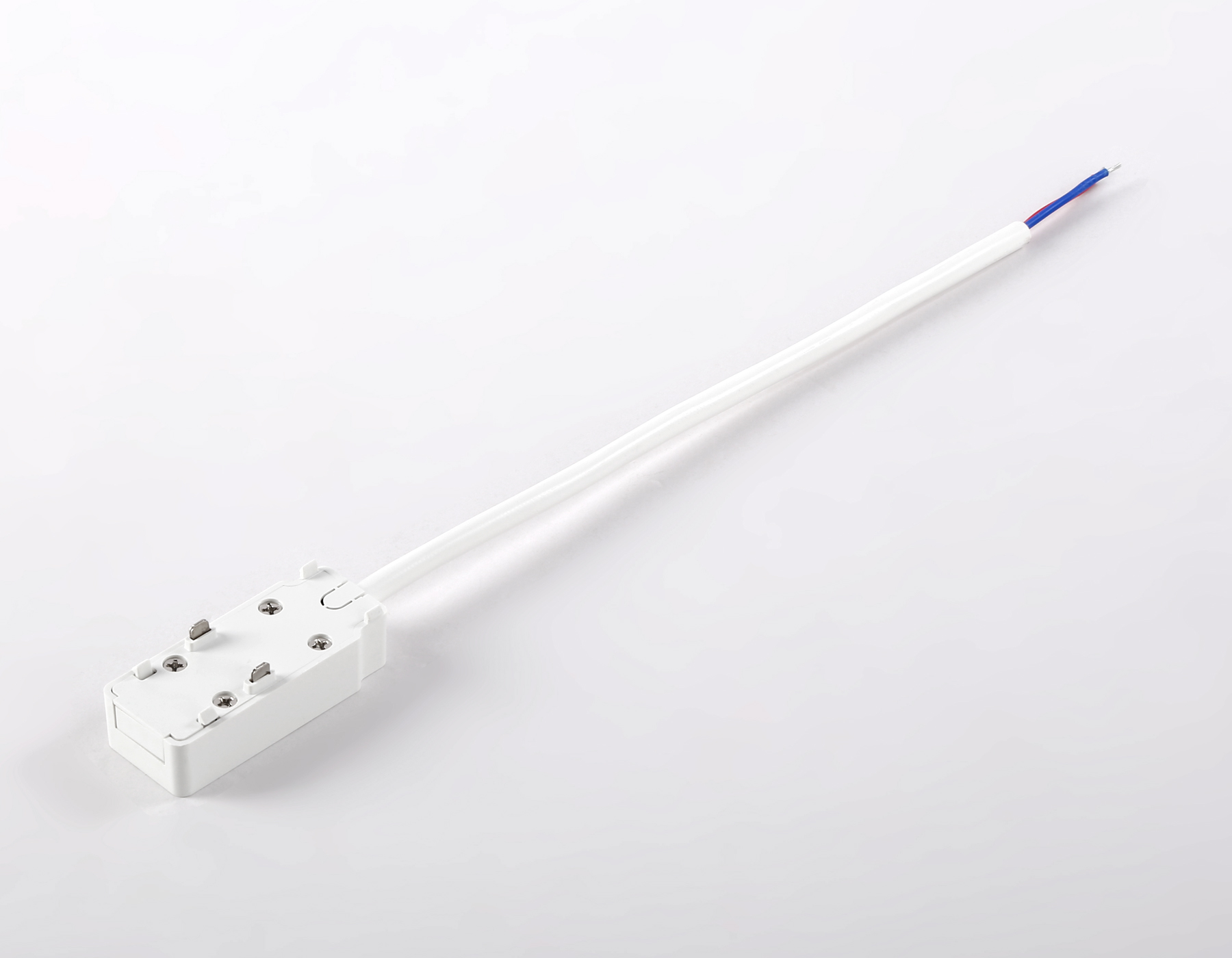 GV1261 WH белый ввод питания для шинопровода IP20 48V 60*26*16 GV1261 WH белый ввод питания для шинопровода IP20 48V 60*26*16