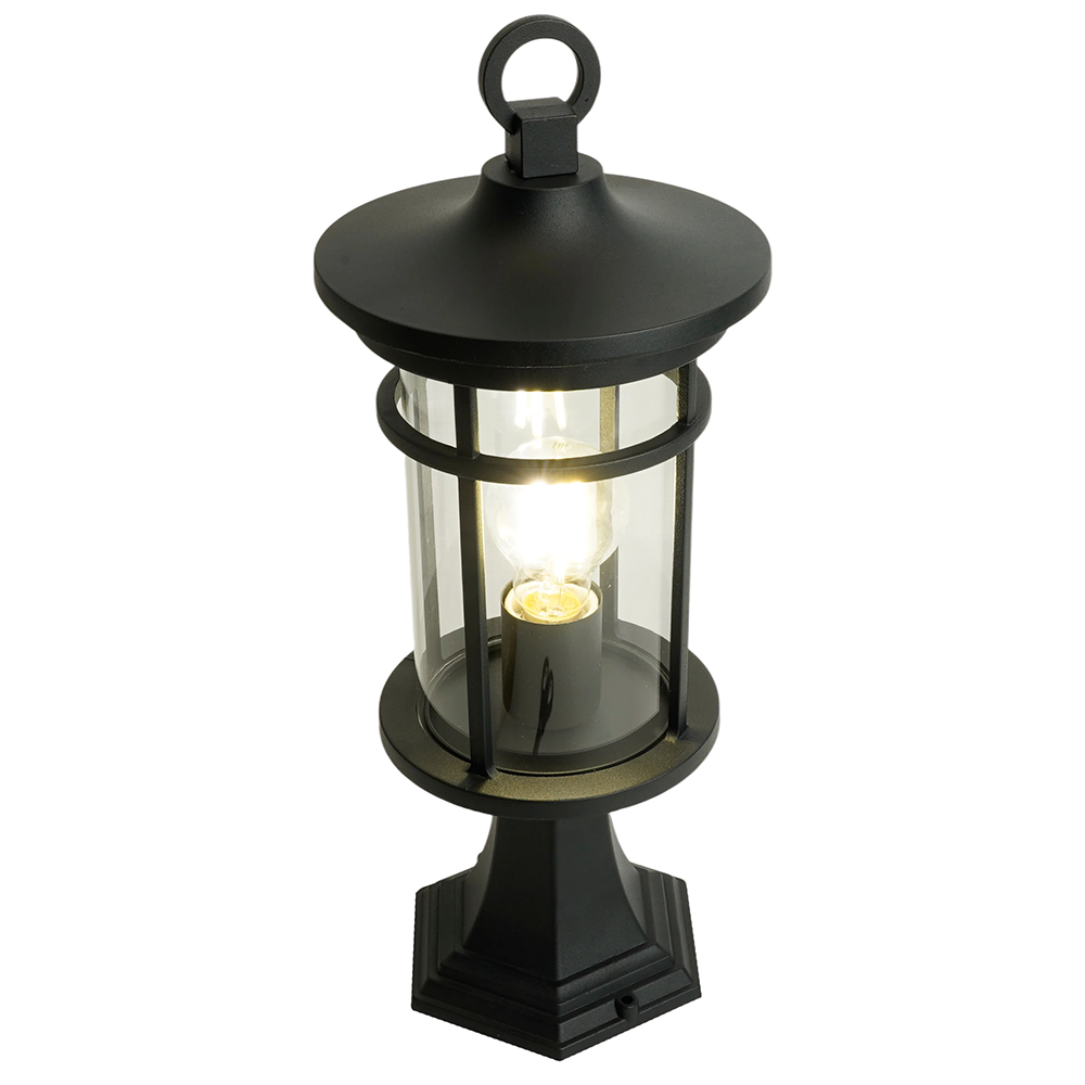 Светильник садово-парковый Feron PL764 на постамент 60W 230V E27, черный