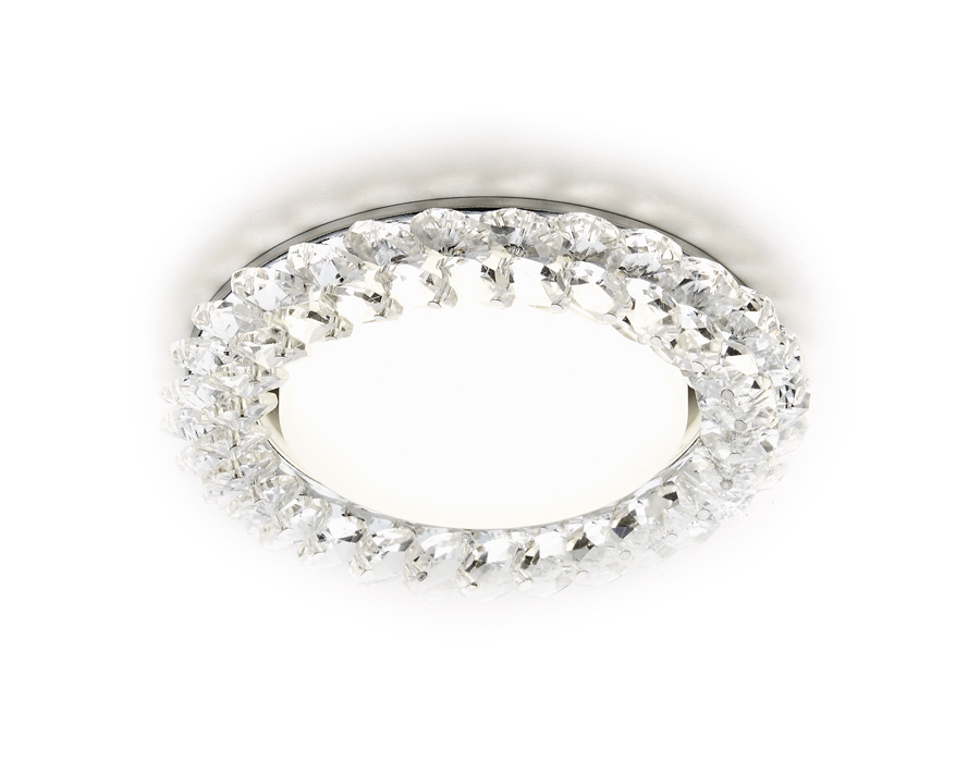 Встраиваемый светильник Ambrella G206 CL/CH хром/прозрачный