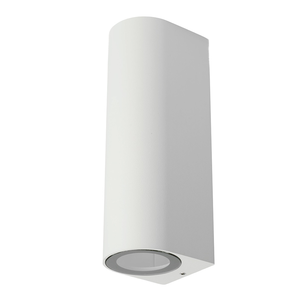 Светильник садово-парковый Feron DH024, на стену, 2*GU10 MR11 230V, белый