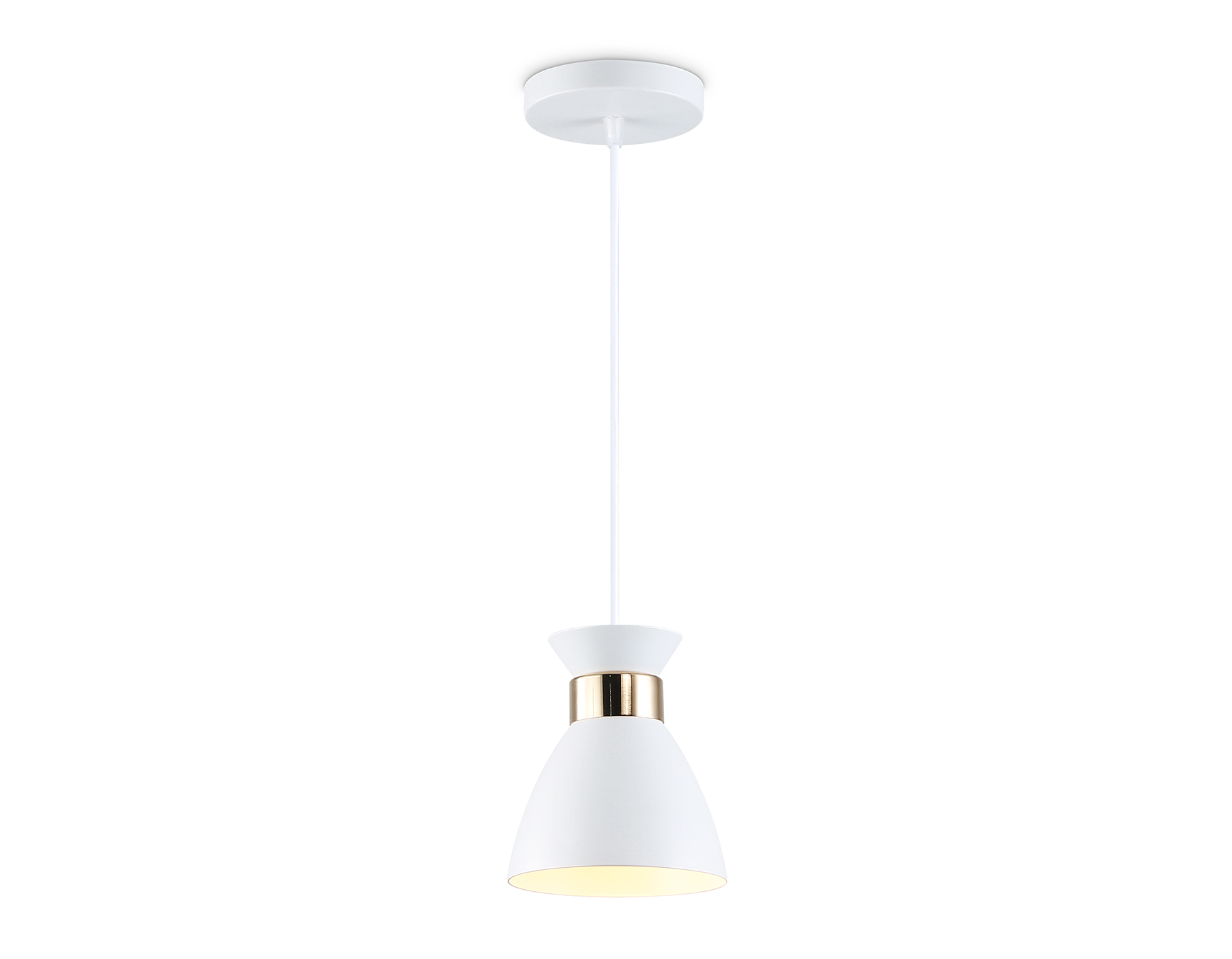 TR8465 WH/FGD белый/золото E27 max 60W D130*1000 TR8465 WH/FGD белый/золото E27 max 60W D130*1000
