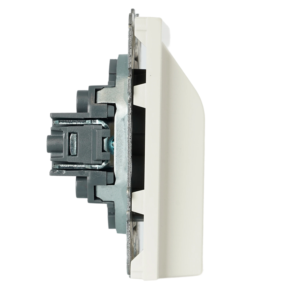 Кабельный вывод ( механизм), Stekker, серия Эмили, белый фарфор, soft-touch, RST00-5119-01