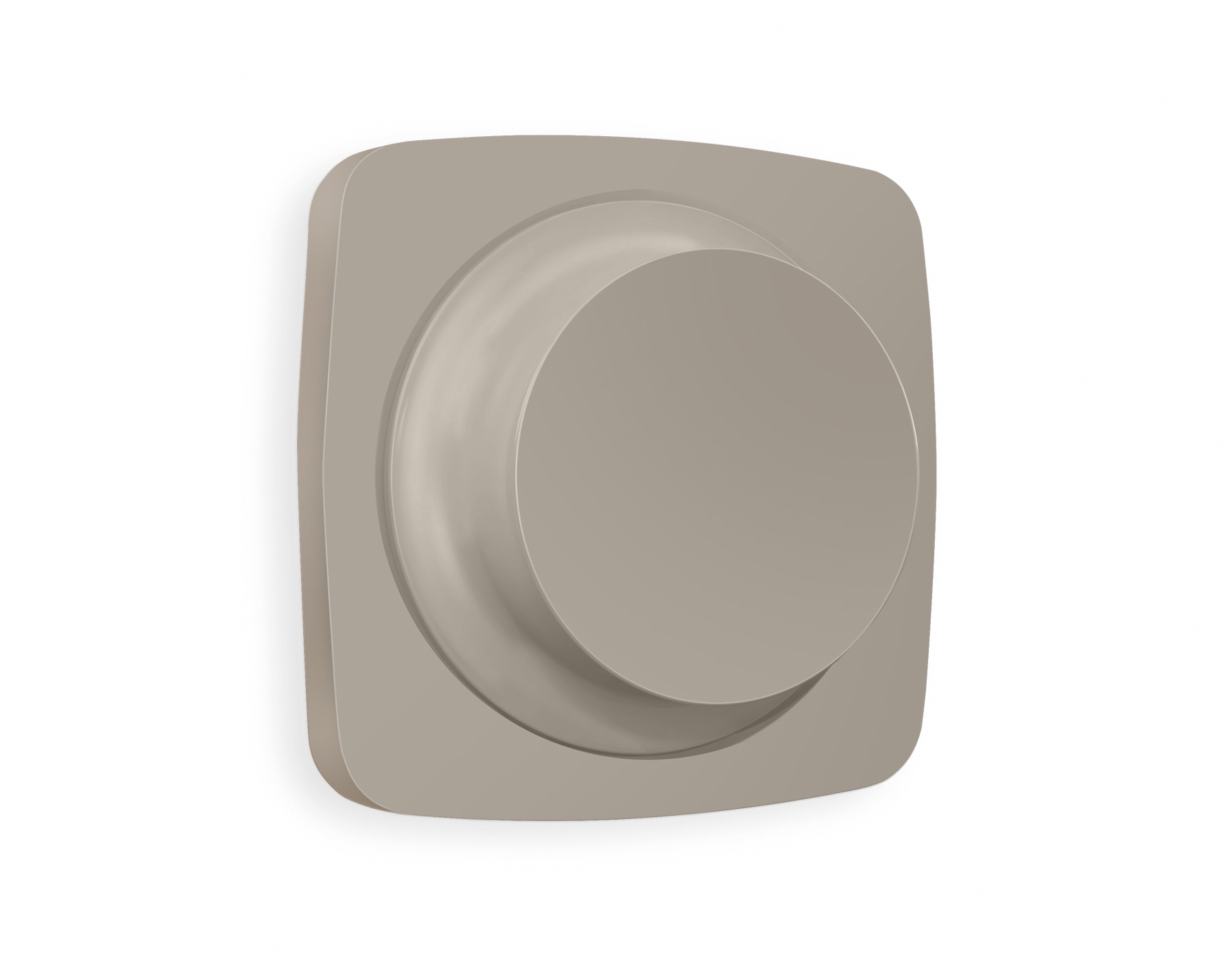 OP3655 Лицевая панель OMEGA (Серо-бежевый матовый) для светорегулятора универсального QUANT