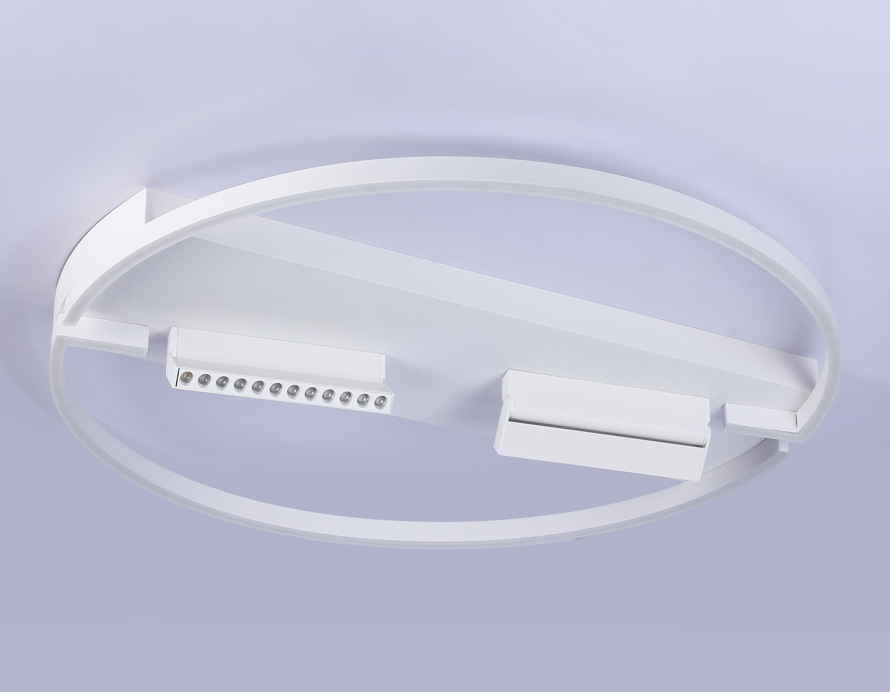 Потолочный светильник Ambrella FL51461/1+2 WH белый 106W 3000K-6400K+4200K D800*110 (ПДУ РАДИО 2.4G)