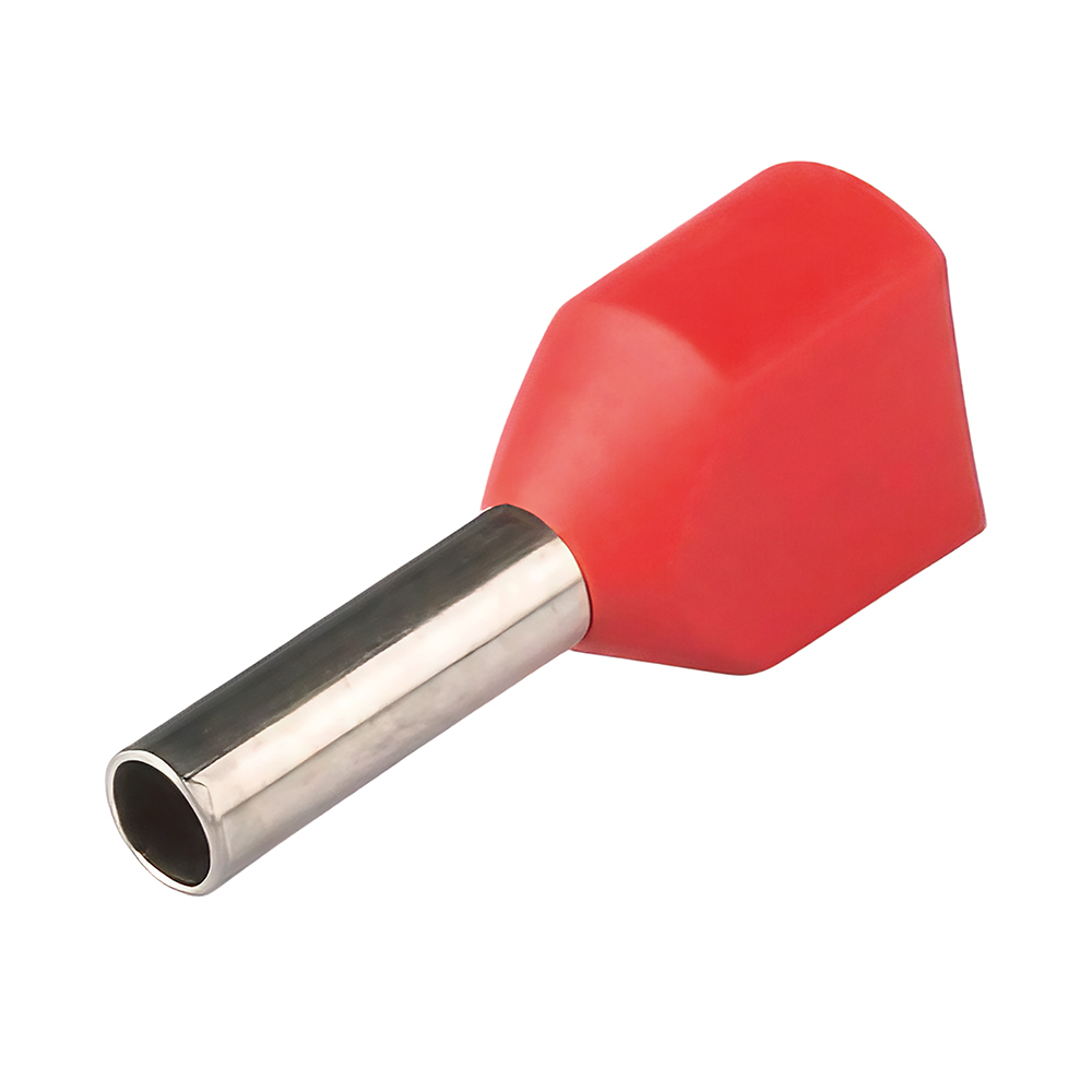 LD406-1008 Наконечник штыревой втулочный изолированный НШВИ(2) 1,0-8 (упаковка 100 шт)