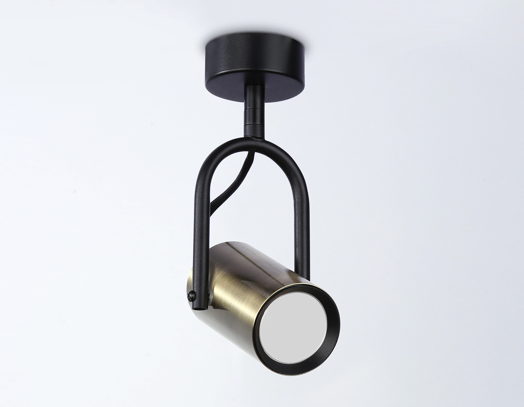 Накладной поворотный спот Ambrella TA13192 BK/SB черный/бронза GU10 max 12W D55*L100*H200