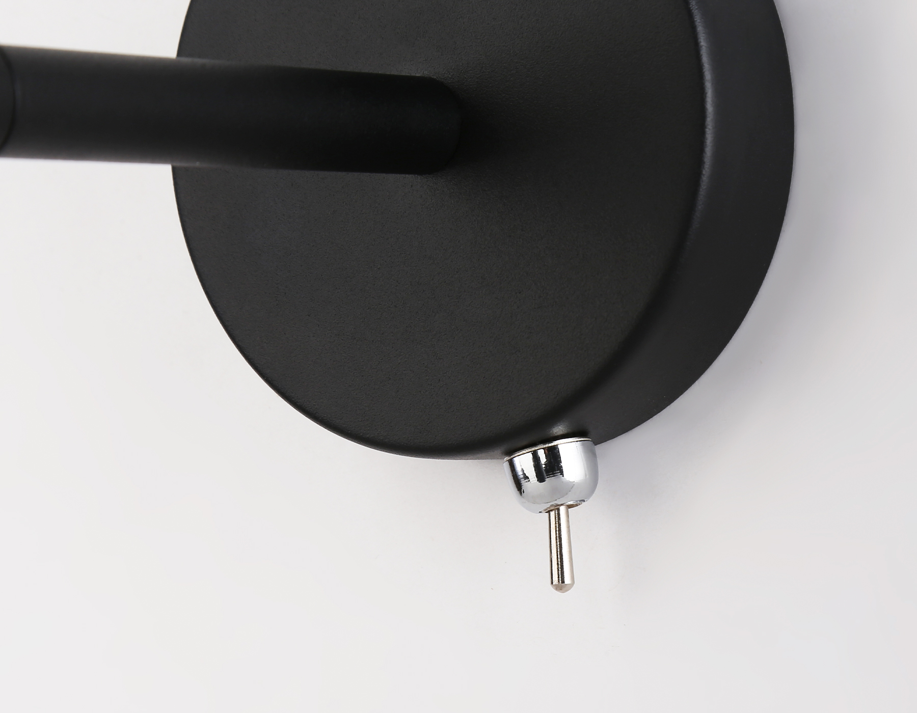 Настенный светильник с выключателем Ambrella TA13129 BK черный GU10 max 12W D85*L150*H240