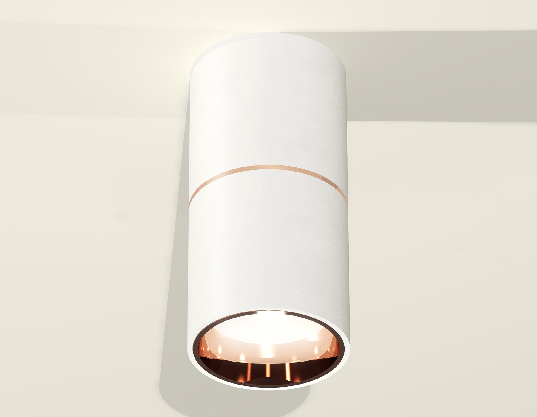 Накладной светильник XS6301083 SWH/PPG белый песок/золото розовое полированное MR16 GU5.3 (C6301, A2063, N6114)