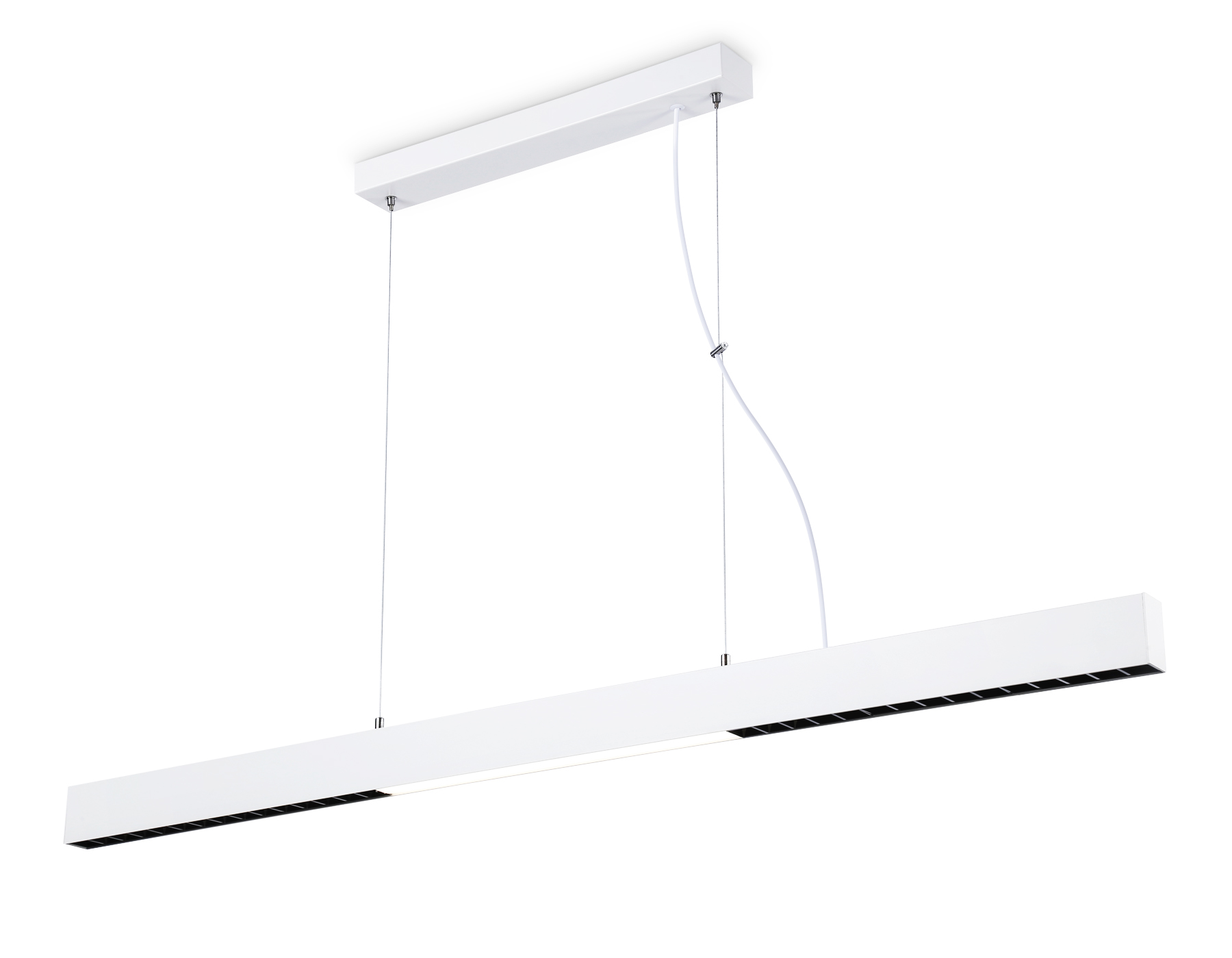 Подвесной светильник Ambrella FL5965 WH белый 48W 4200K 1200*35*1305 (Без ПДУ)