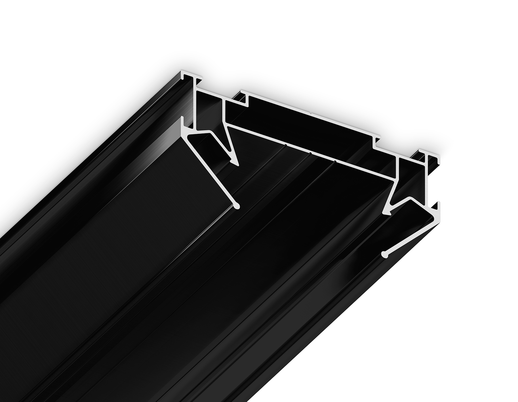 GL7132 BK черный корпус в натяжной потолок 3000*62*30