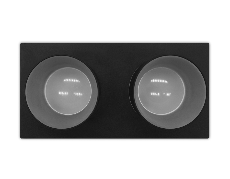 Встраиваемый точечный светильник Ambrella TN331/2 SBK черный песок GU5.3 182*92*60 Встраиваемый точечный светильник Ambrella TN331/2 SBK черный песок GU5.3 182*92*60