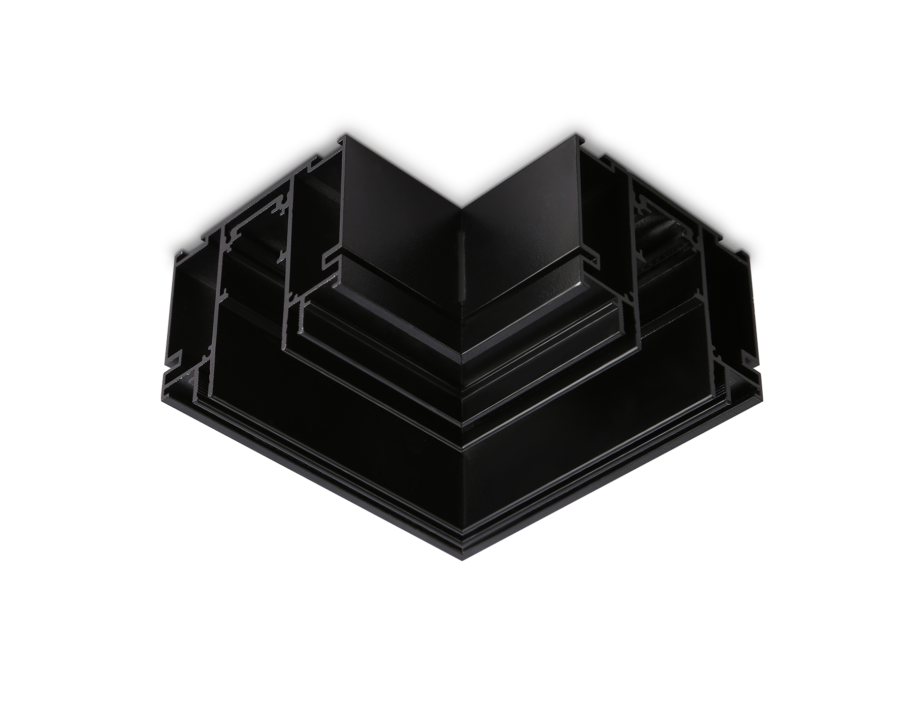 GL3392 BK черный коннектор угловой для шинопровода Magnetic 48V в натяжной потолок GL3392 BK черный коннектор угловой для шинопровода Magnetic 48V в натяжной потолок