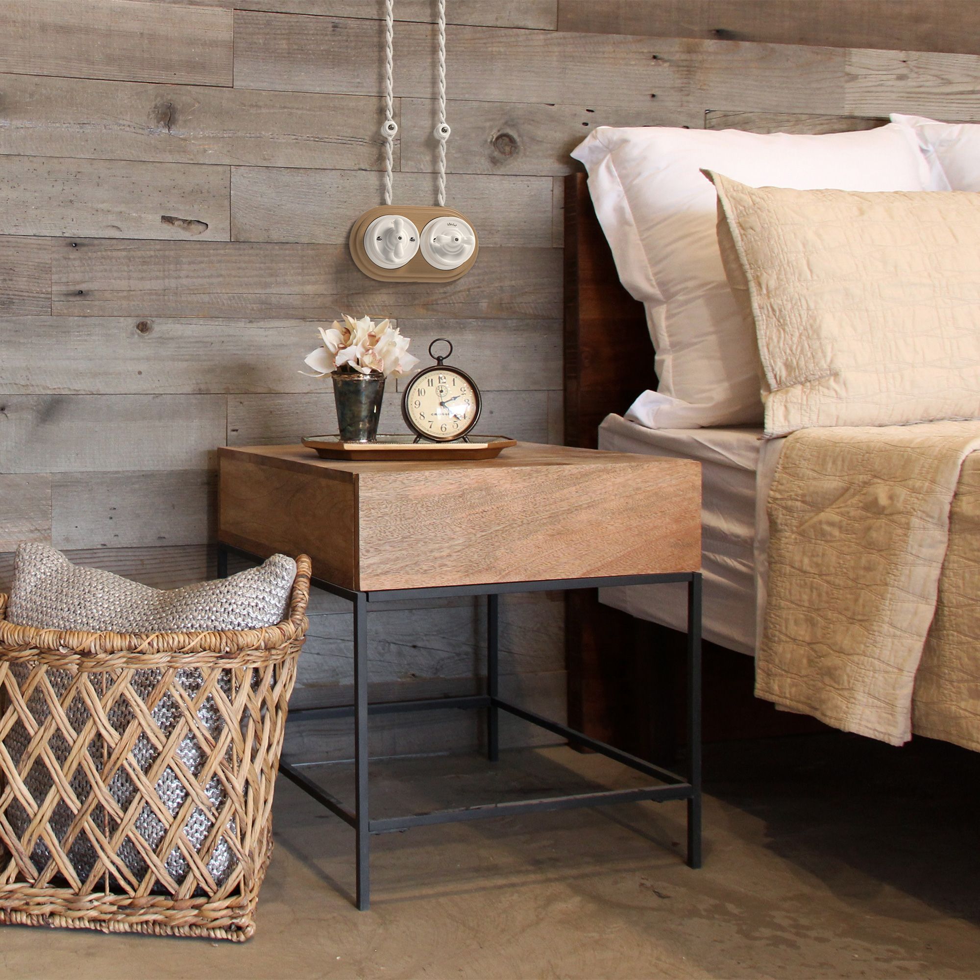 Ретро кабель витой WERKEL 2х2,5 (белый) 20м / W6452301 / a044156