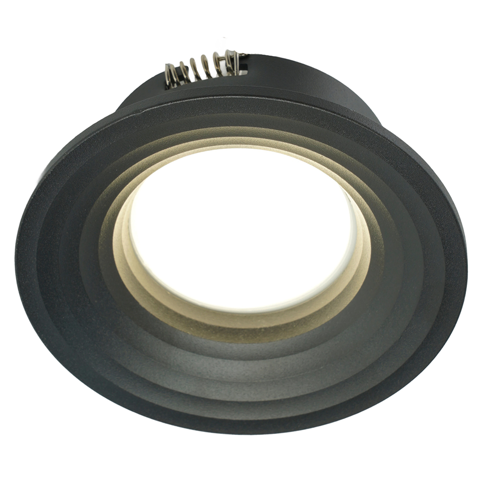 Светильник встраиваемый Feron DL3111 потолочный MR16 G5.3 черный