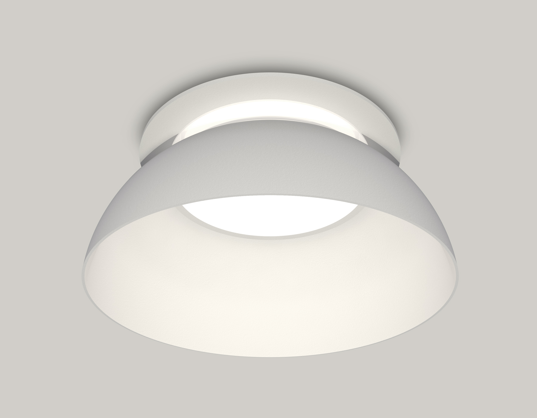 Встраиваемый светильник Ambrella XC8050100 SWH/FR белый песок/белый матовый GX53 (C8050, N8140)