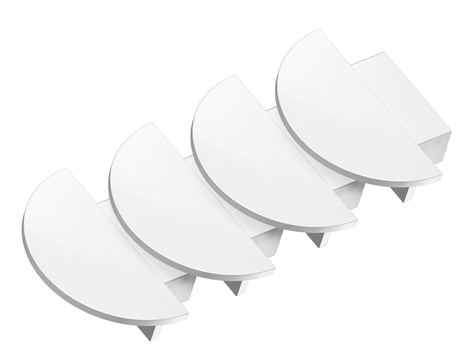 GP8100 WH белый 21.5*6.8