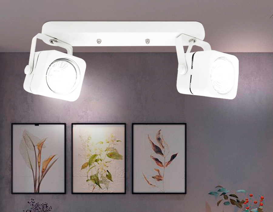 Накладной поворотный светильник TA112 WH белый GU10 260*130*D60