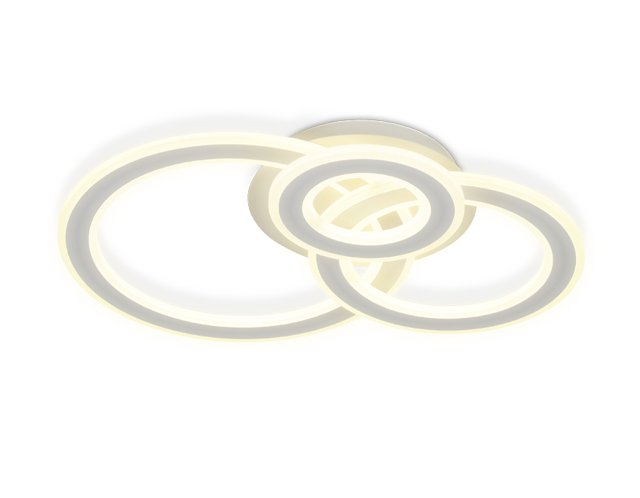 Потолочный управляемый светильник Ambrella Original FA861 WH 71W белый