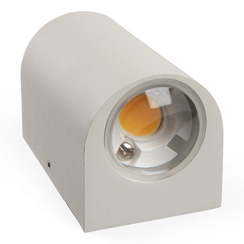 Светильник уличный светодиодный Feron DH053, 2*5W, 800Lm, 3000K, белый Светильник уличный светодиодный Feron DH053, 2*5W, 800Lm, 3000K, белый