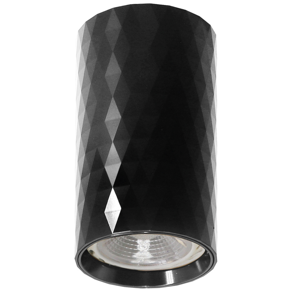 Светильник потолочный Feron ML188 Barrel PRISM MR16 GU10 35W 230V, черный Светильник потолочный Feron ML188 Barrel PRISM MR16 GU10 35W 230V, черный
