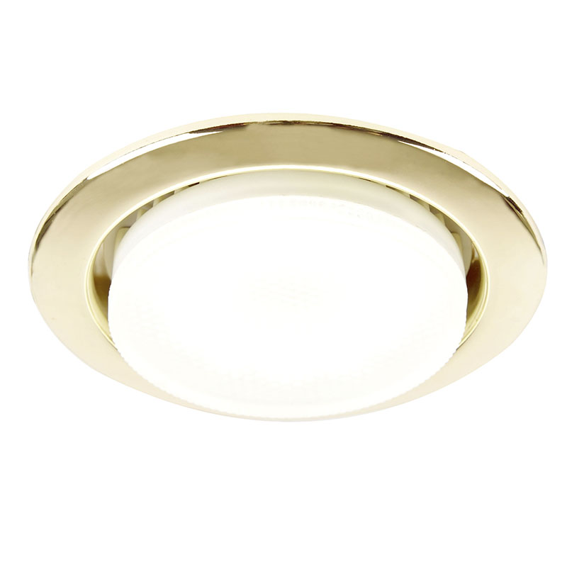 Встраиваемый светильник GENERAL 431600 GCL GX53 Ø90 мм, золото