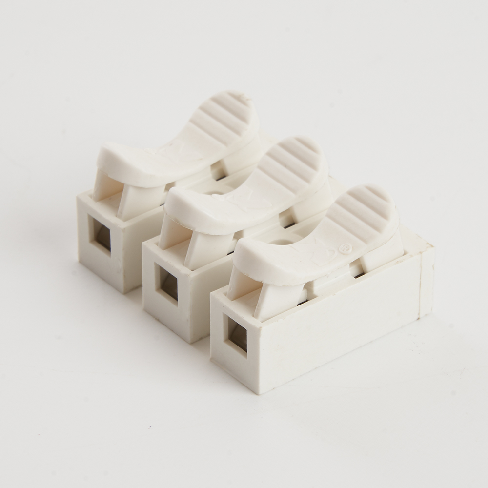 Клемма самозажимная 3-х контактная STEKKER, LD900-003