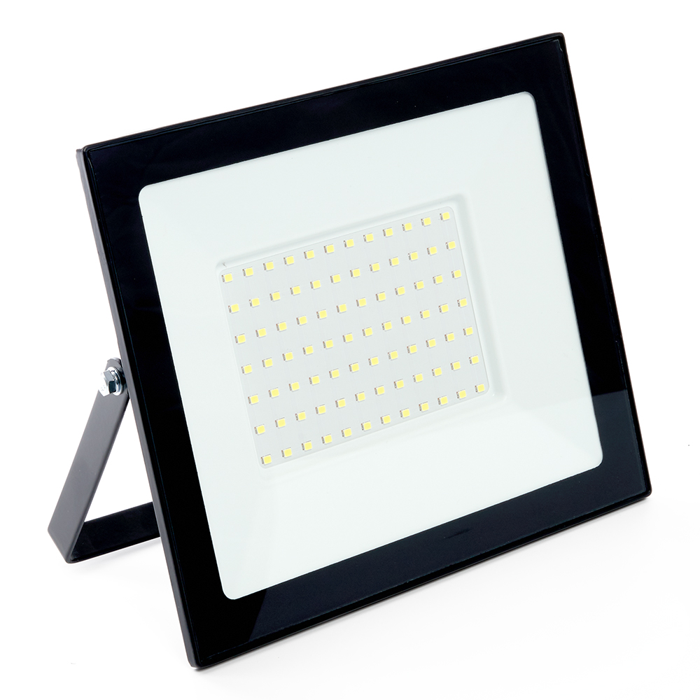 Светодиодный прожектор SAFFIT SFL90-100 IP65 100W 4000K черный