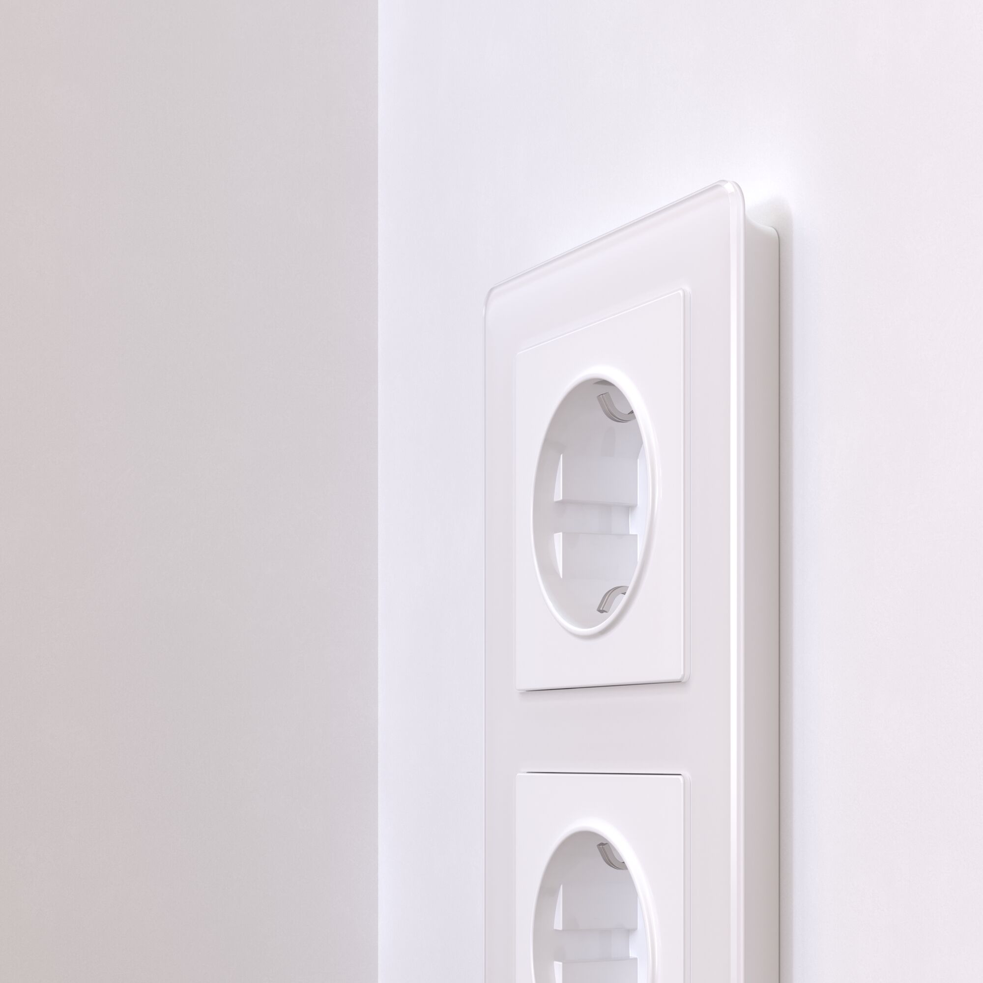 Рамка на 2 поста Acrylic Werkel (белый) W0022701