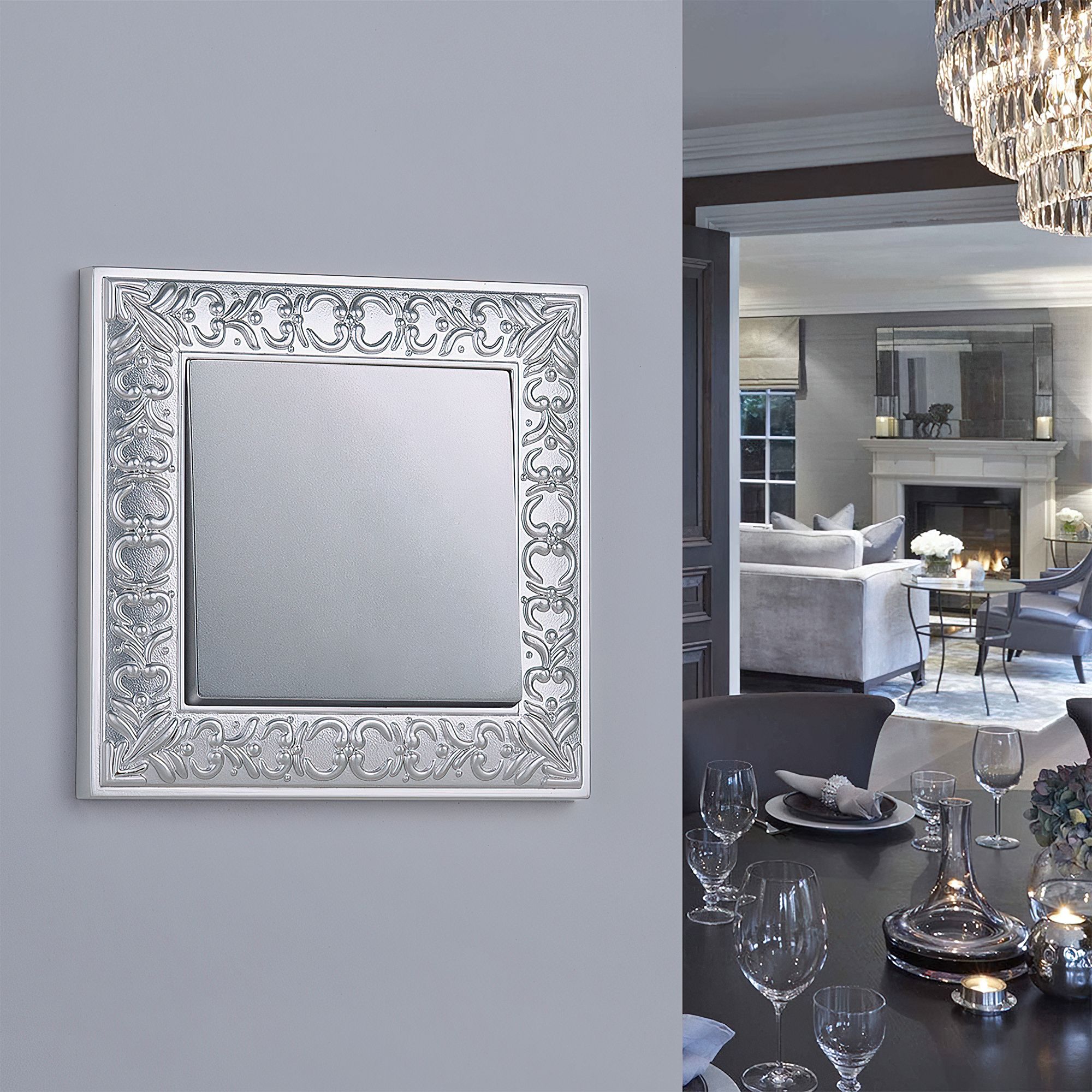 Кнопка звонка WERKEL (серебряный) WL06-04-01 / W1114506 / a036908