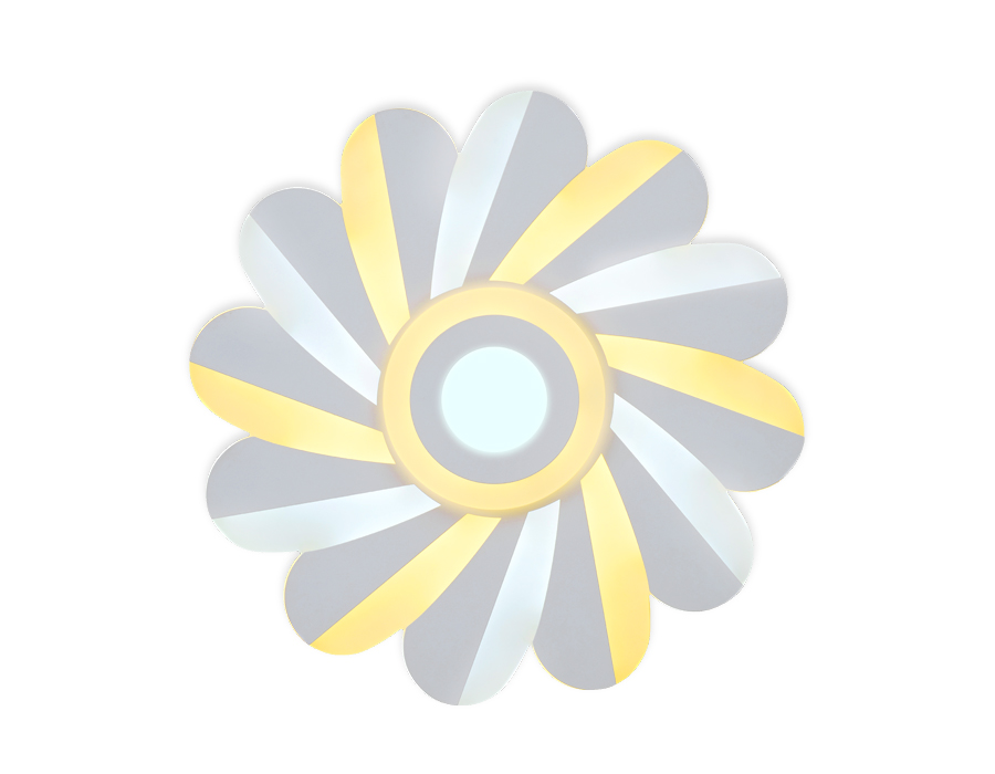 Потолочный светодиодный светильник Ambrella FA850 WH белый 70W  (ПДУ РАДИО 2.4)