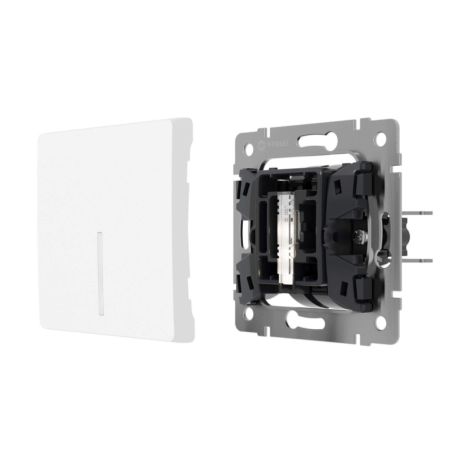 W8020101/ Блок LED подсветки для выключателя 10 шт. (белый) W8020101