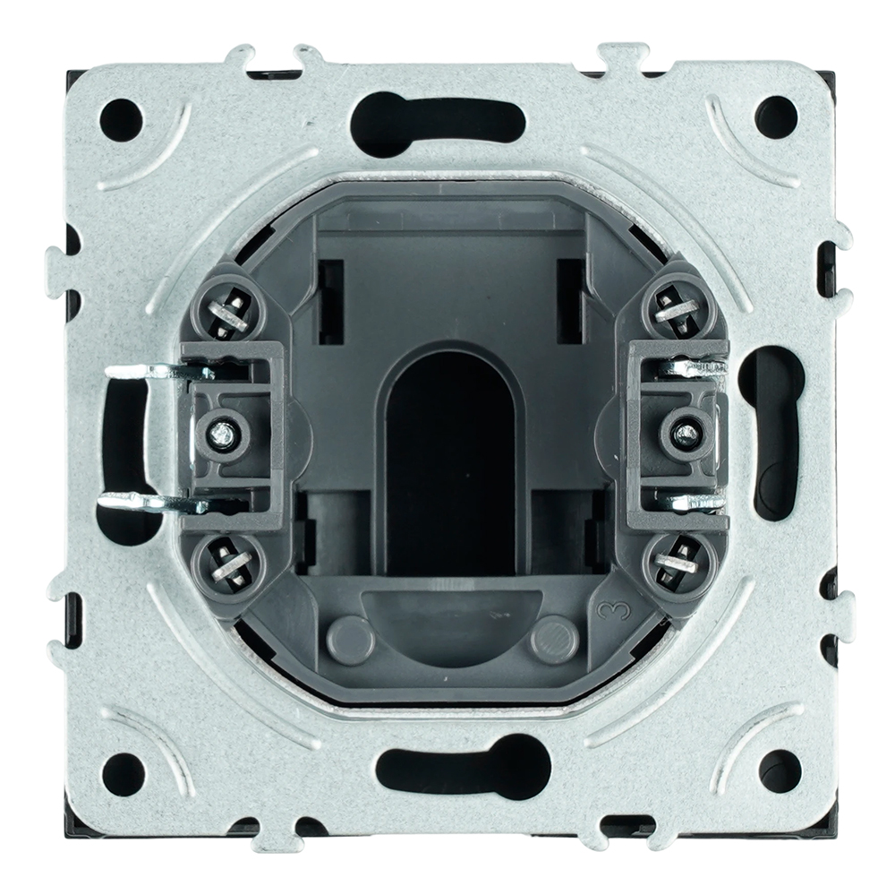 Кабельный вывод ( механизм), Stekker, серия Эмили, белый фарфор, soft-touch, RST00-5119-01