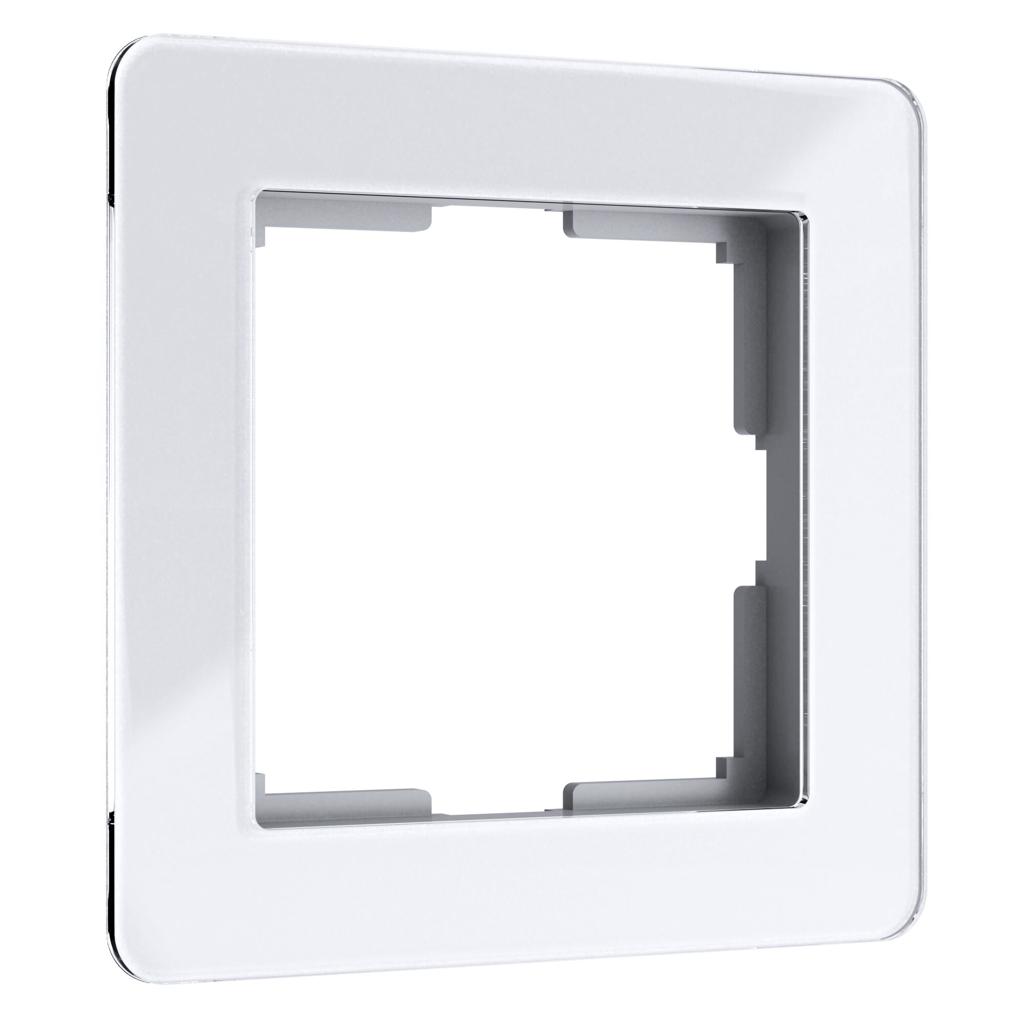 Рамка на 1 пост Acrylic Werkel (белый) W0012701