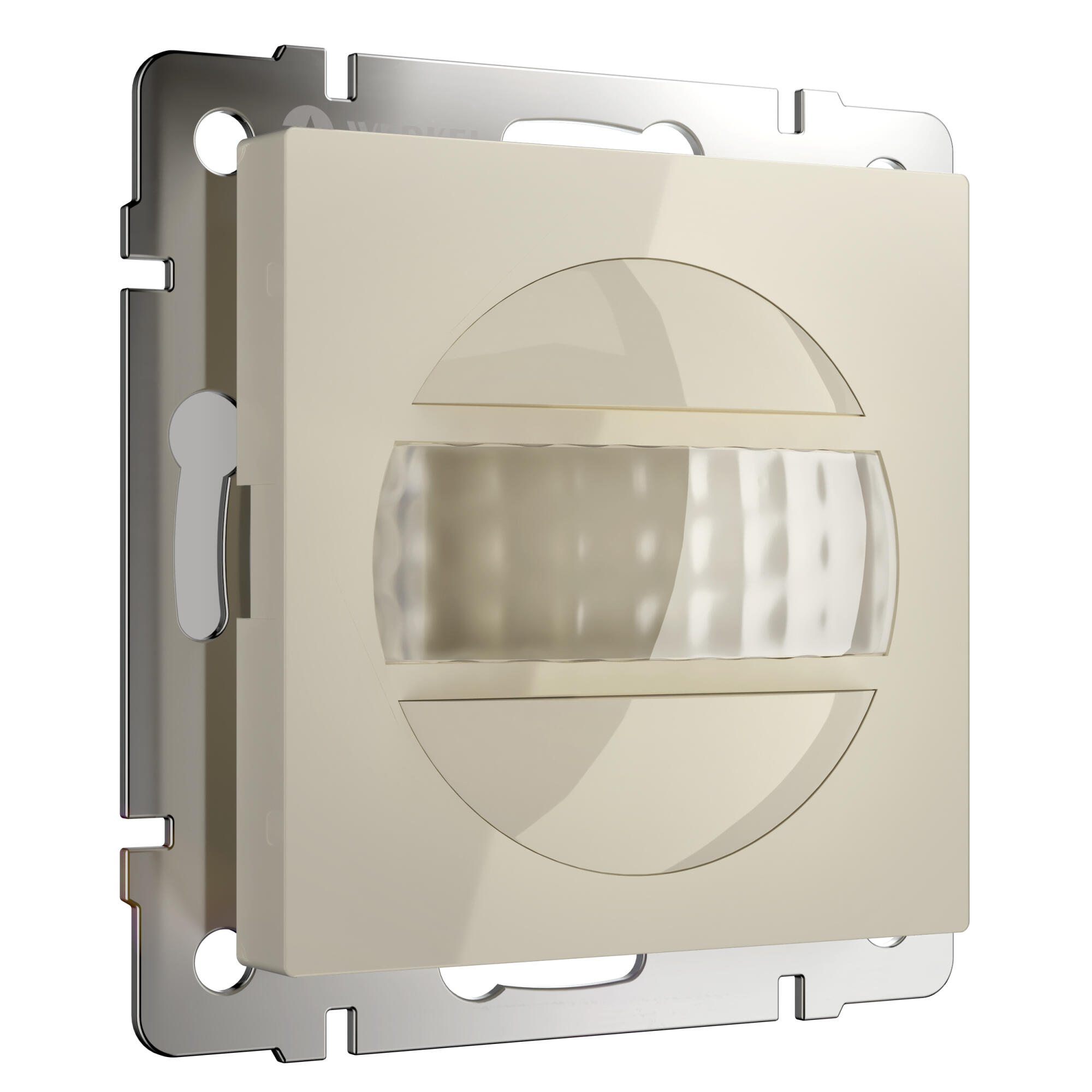 Датчик движения 500 Вт, двухпроводный WERKEL (слоновая кость) W1155103