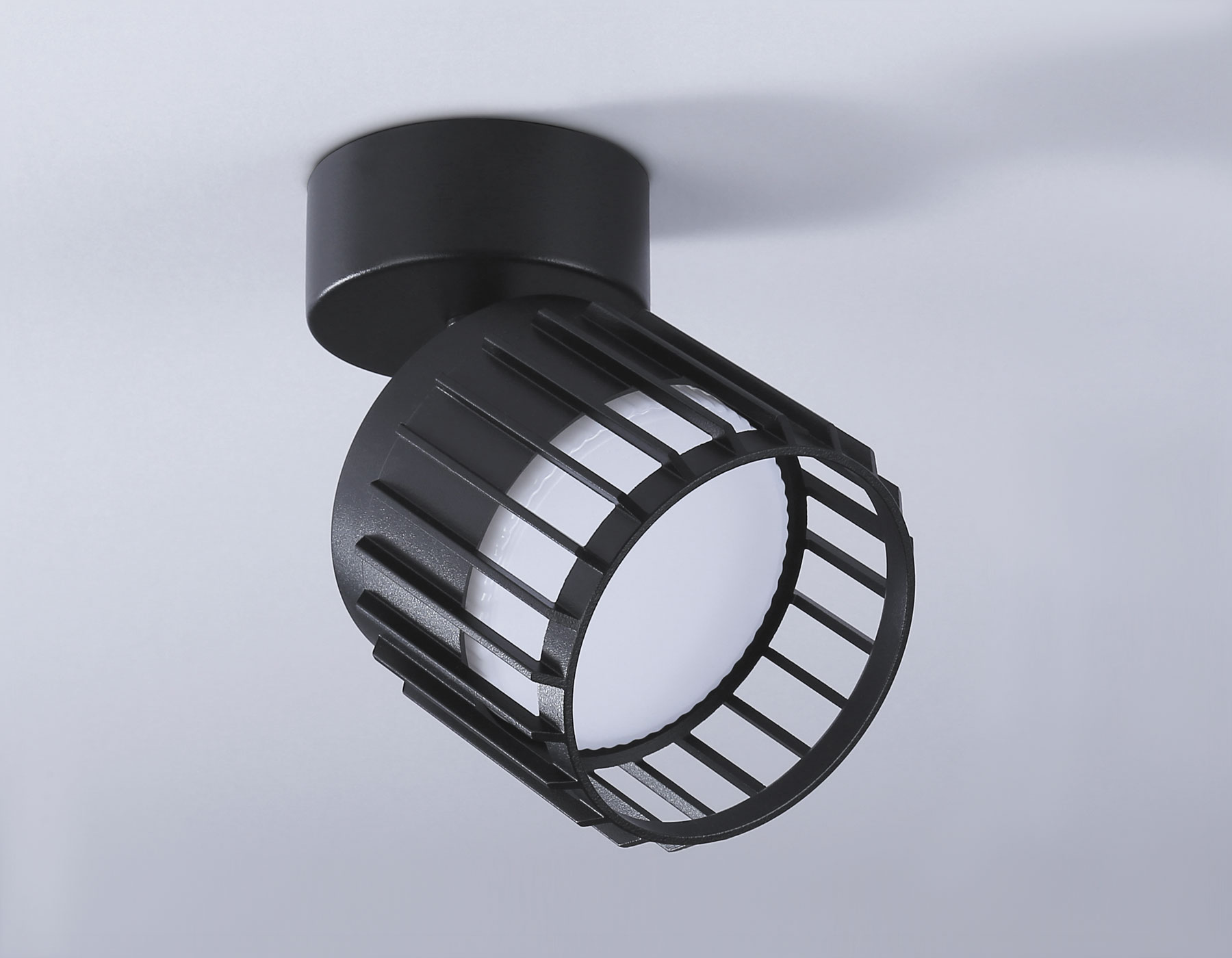 Накладной поворотный спот Ambrella TN71159 BK черный GX53 D100*125