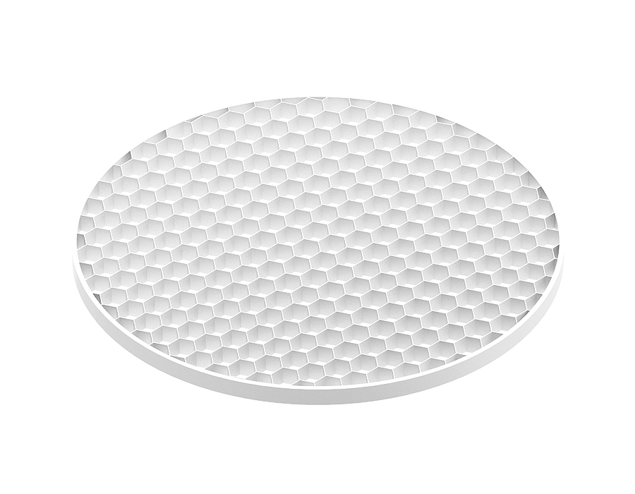 Антибликовая решётка Ambrella для ламп MR16 A9101 WH белый D60*H2mm