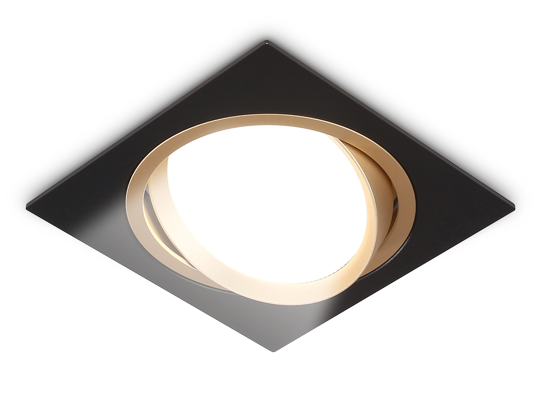 TN51918 BK/GD черный/золото GX53 max 12W 115*115*23