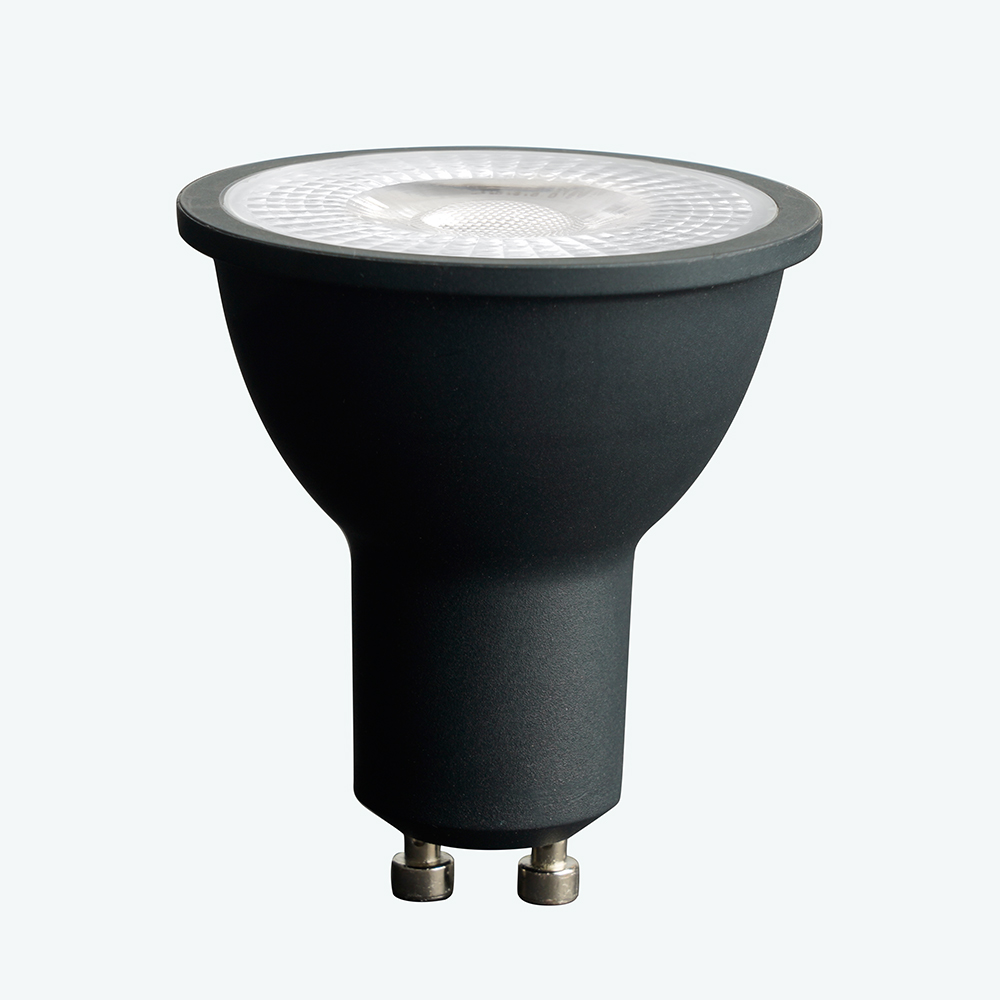 Лампа светодиодная Feron.PRO LB-1607 GU10 7W 175-265V 4000K  в черном корпусе Лампа светодиодная Feron.PRO LB-1607 GU10 7W 175-265V 4000K  в черном корпусе