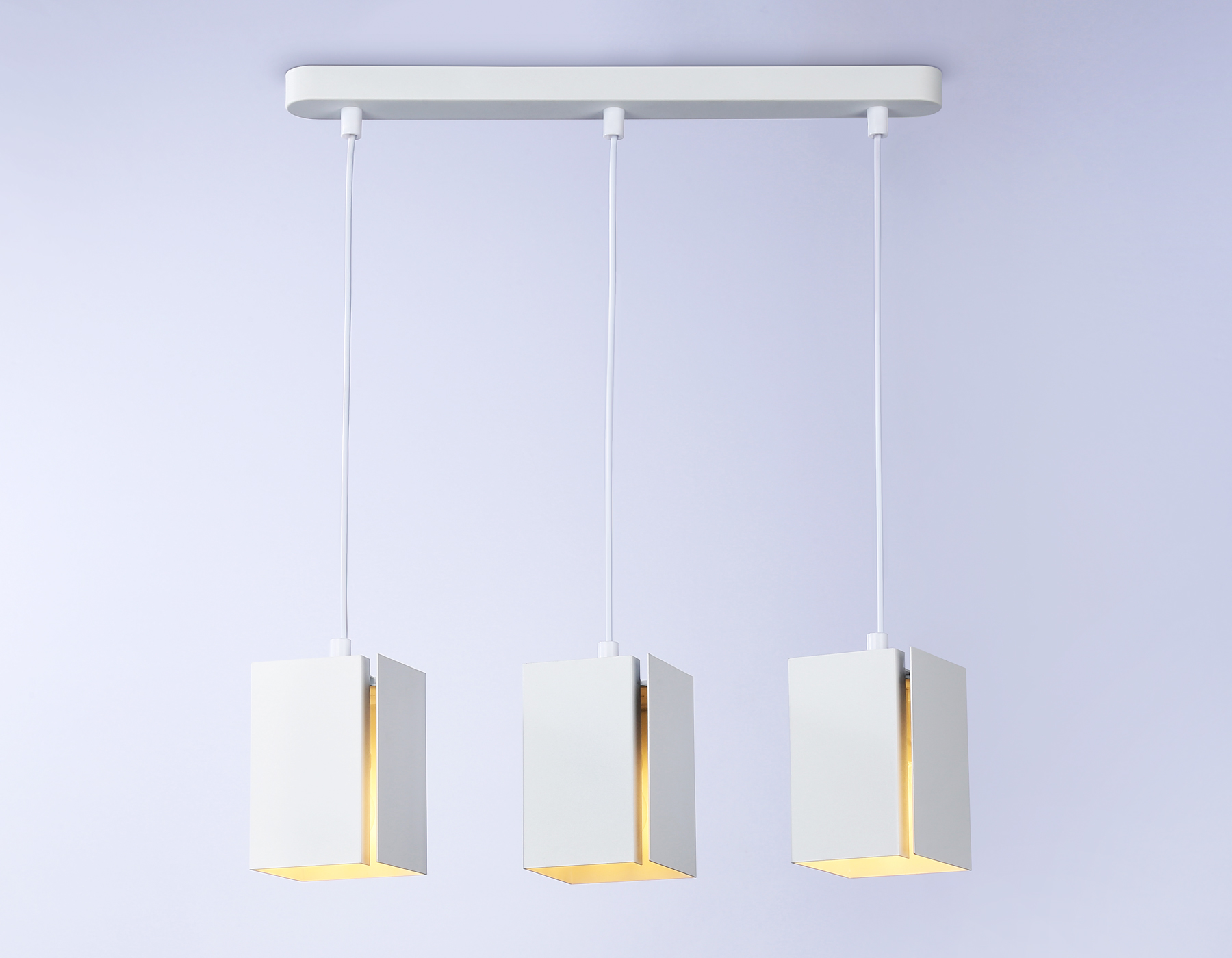 Светильник подвесной Ambrella TN5138/3 WH белый E27/3 max 40W 400*80*1150