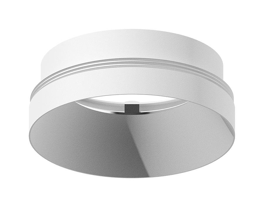 Насадка передняя для корпуса светильника Ambrella N7030 SWH белый песок D70*H27mm Out10mm MR16