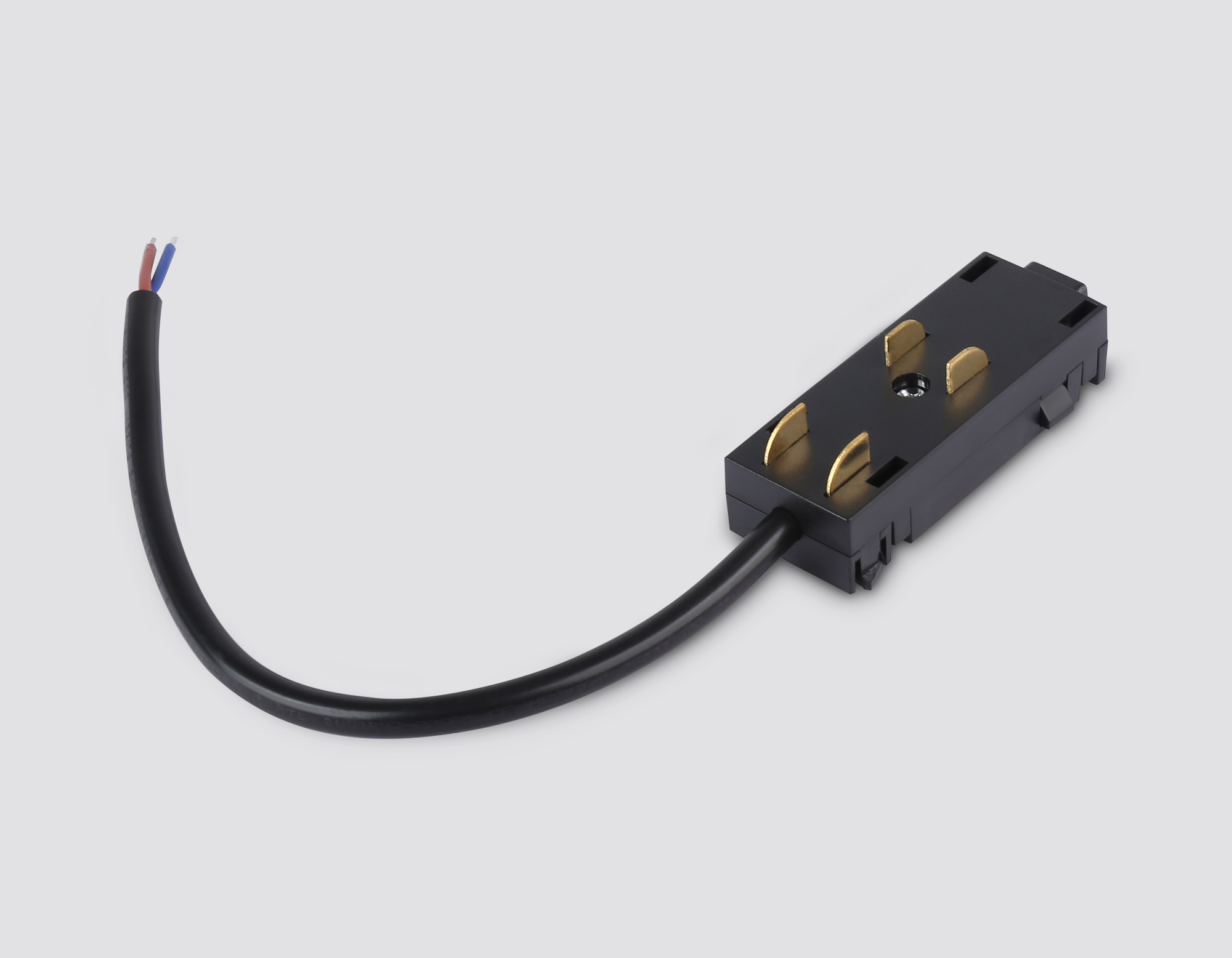 GL1102 BK черный ввод питания для шинопровода Magnetic 220V IP20 200*28.5*18